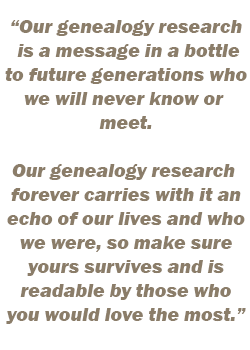 genealogy quote